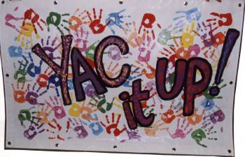 YAC it Up Festival Banners