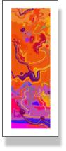 colour field orange
