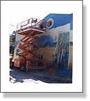 irene on scissorlift